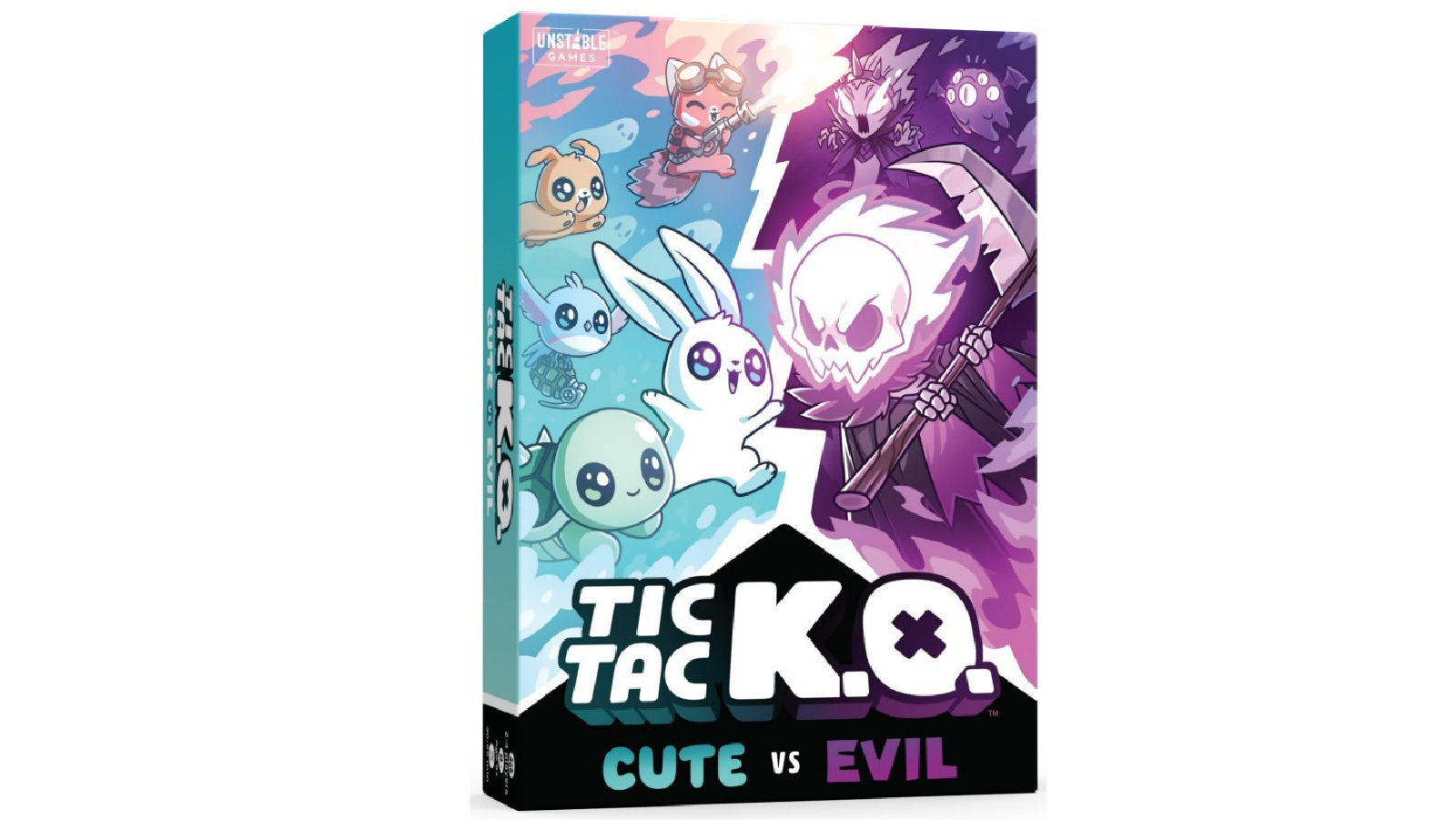 Tic Tac KO Cute Versus Evil Board Game