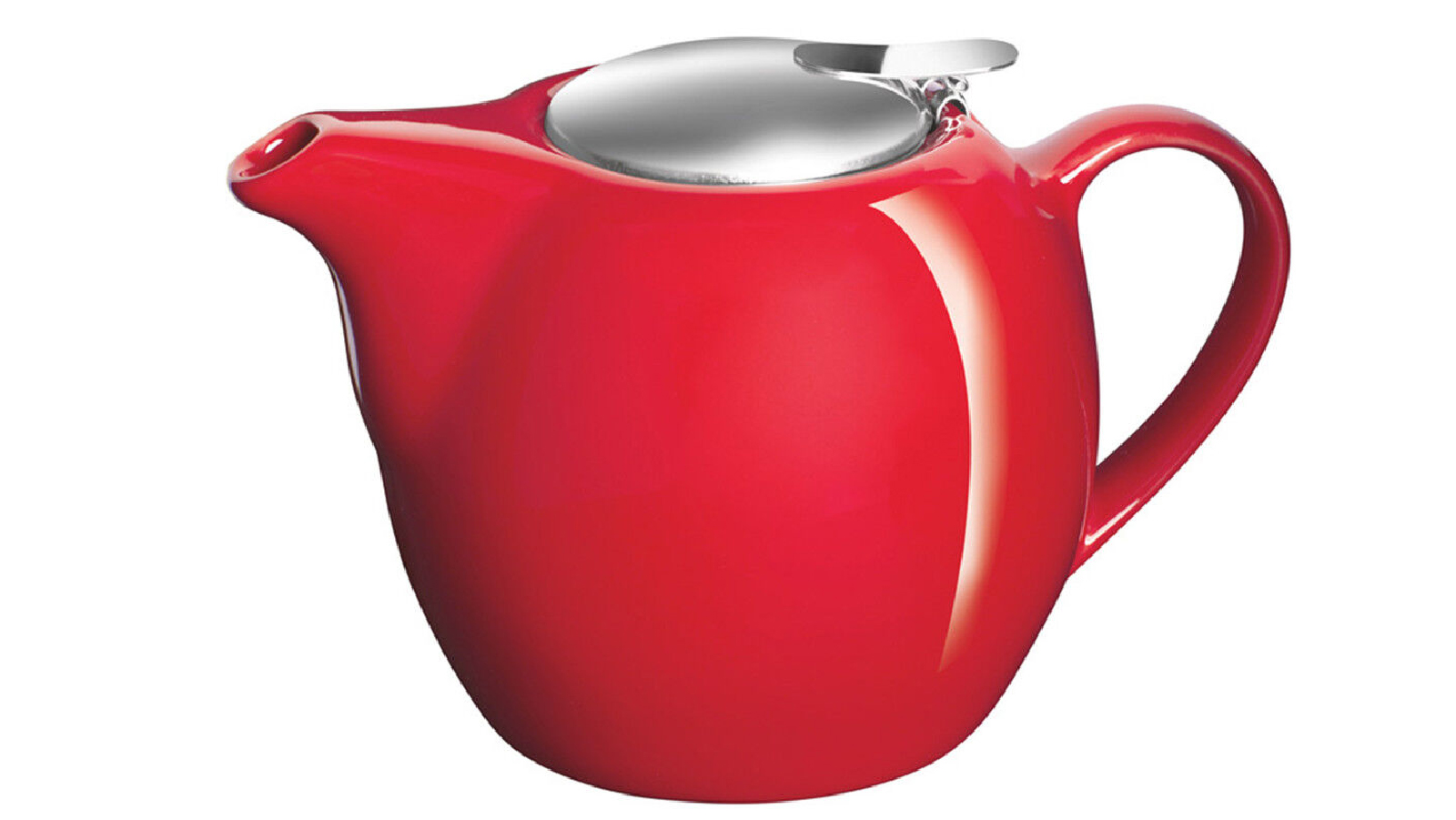 Avanti 750ml Camelia Ceramic Teapot - Red
