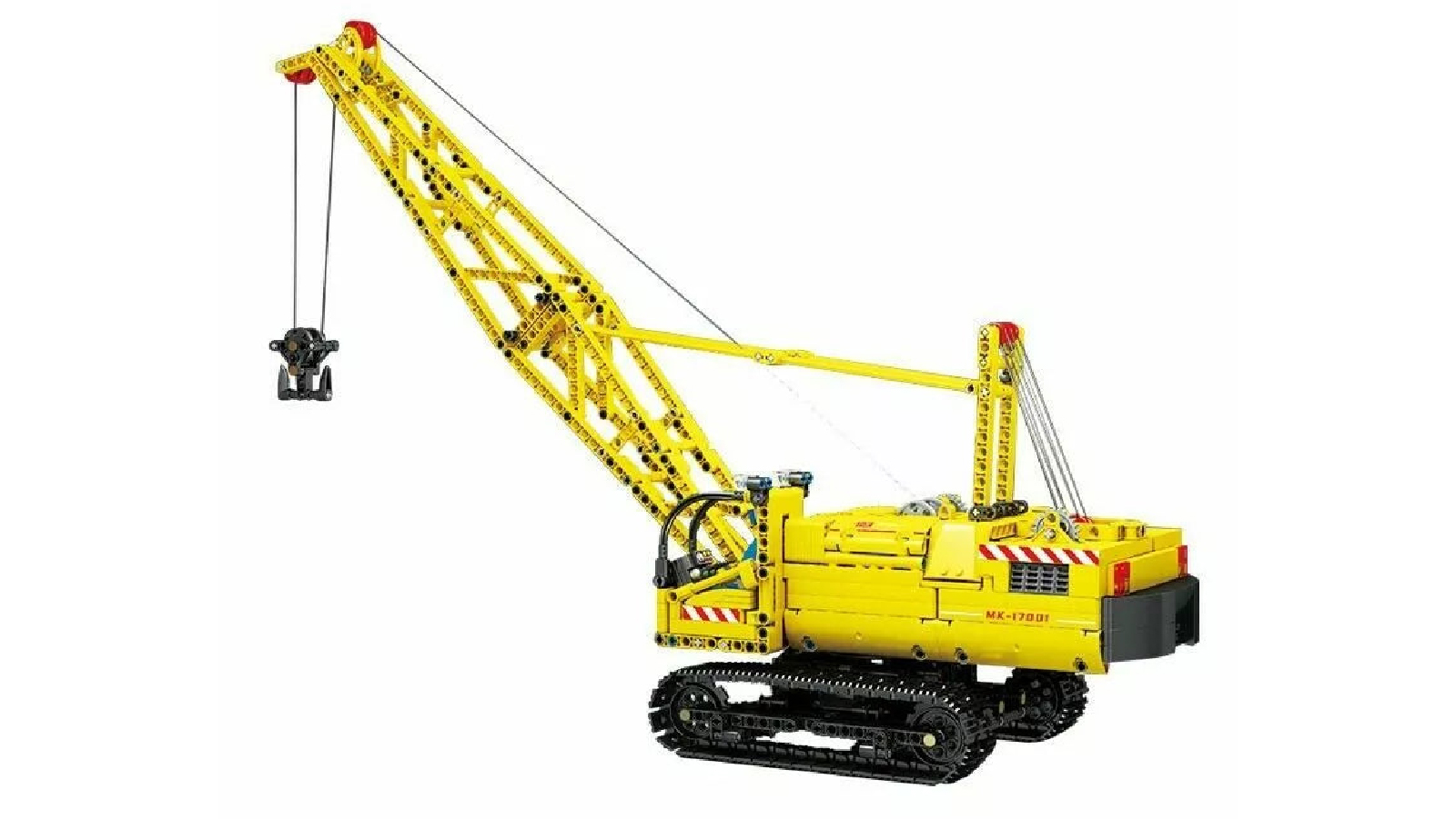 Mould King 17001 Remote Control Crawler Crane Truck Brick DIY Model Kids Toy 