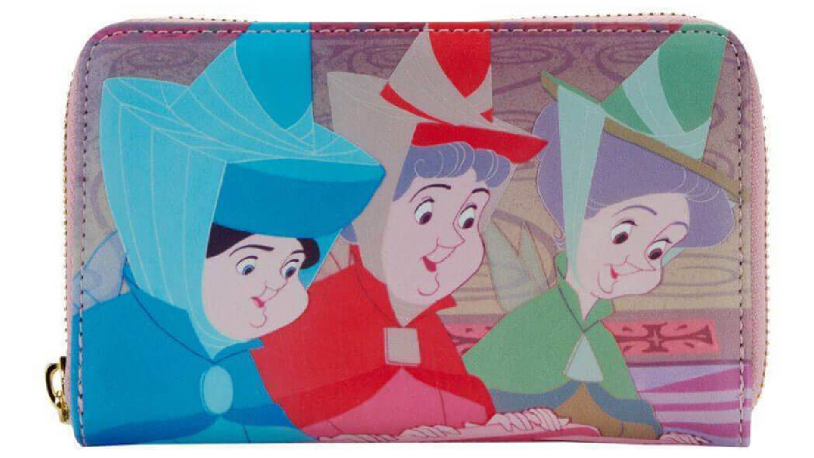 Latestbuy Sleeping Beauty Princess Scene Zip Purse