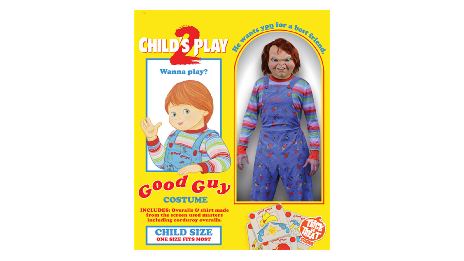Latestbuy Childs Play 2 Deluxe Good Guy Costume - Child