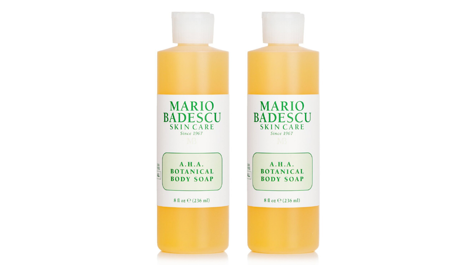 Mario Badescu A.H.A. Botanical Body Soap For All Skin Types - 236ml/8oz - Set of 2