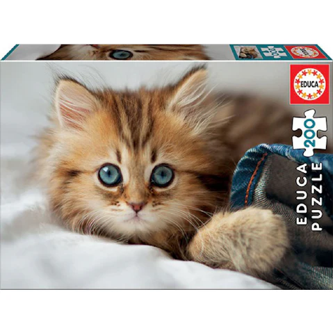 Latestbuy 200 Piece of Educa Kitten Puzzle Collection