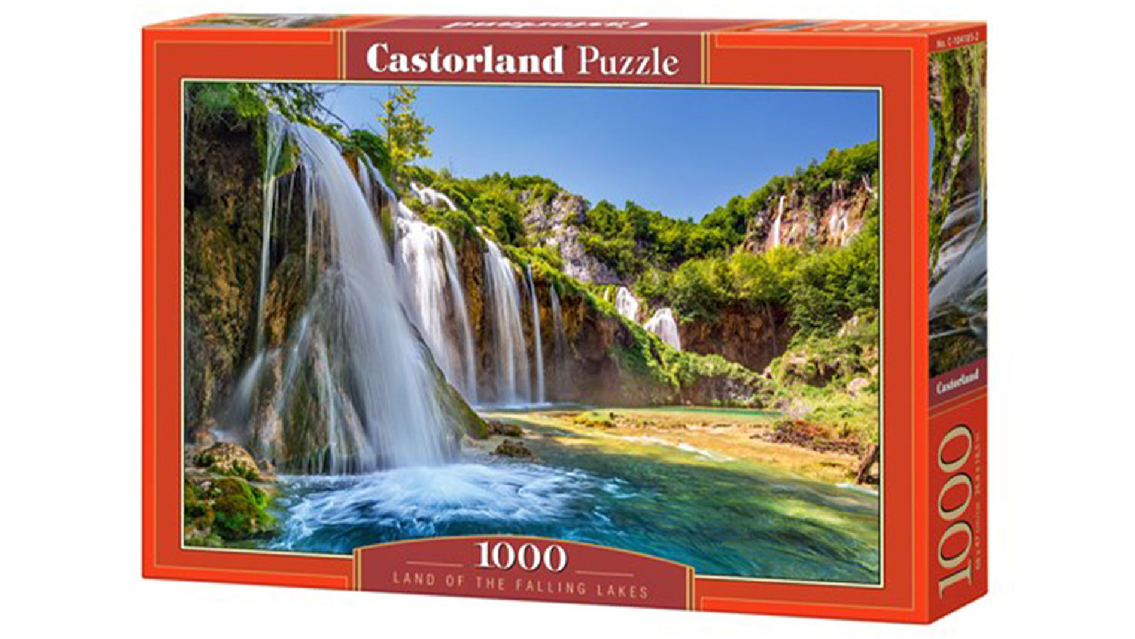 Latestbuy 1000 Piece Castorland Land of Falling Lakes Jigsaw Puzzle