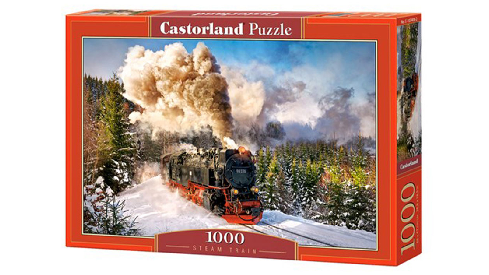 Latestbuy 1000 Piece of Castorland Steam Train Jigsaw Puzzle