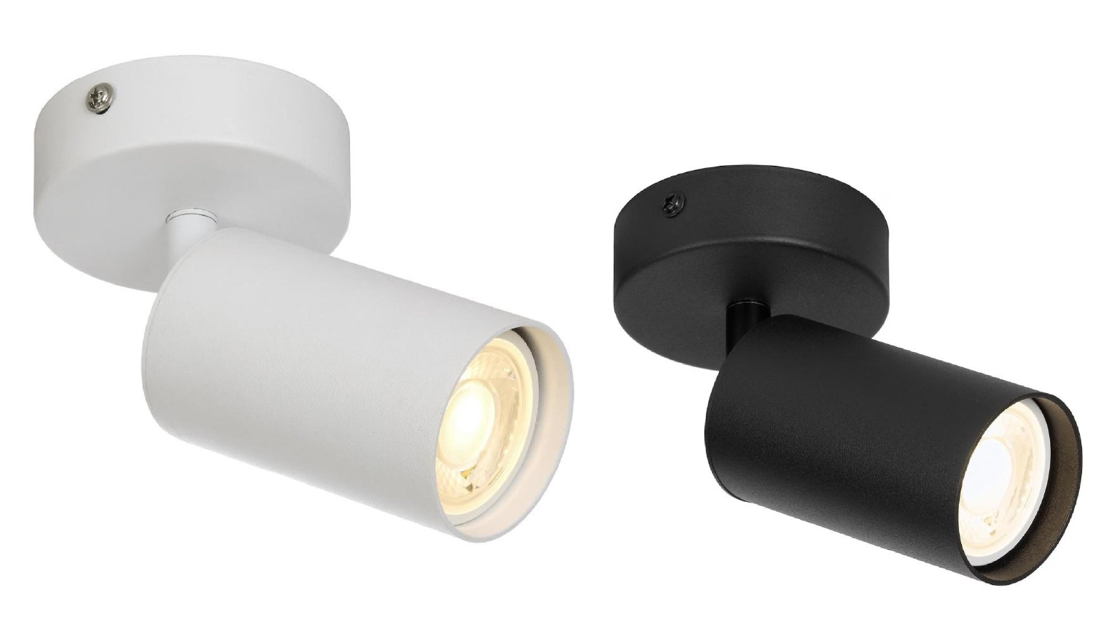 Pretty & Practical 1 Spot Light with Sleek Contemporary Style