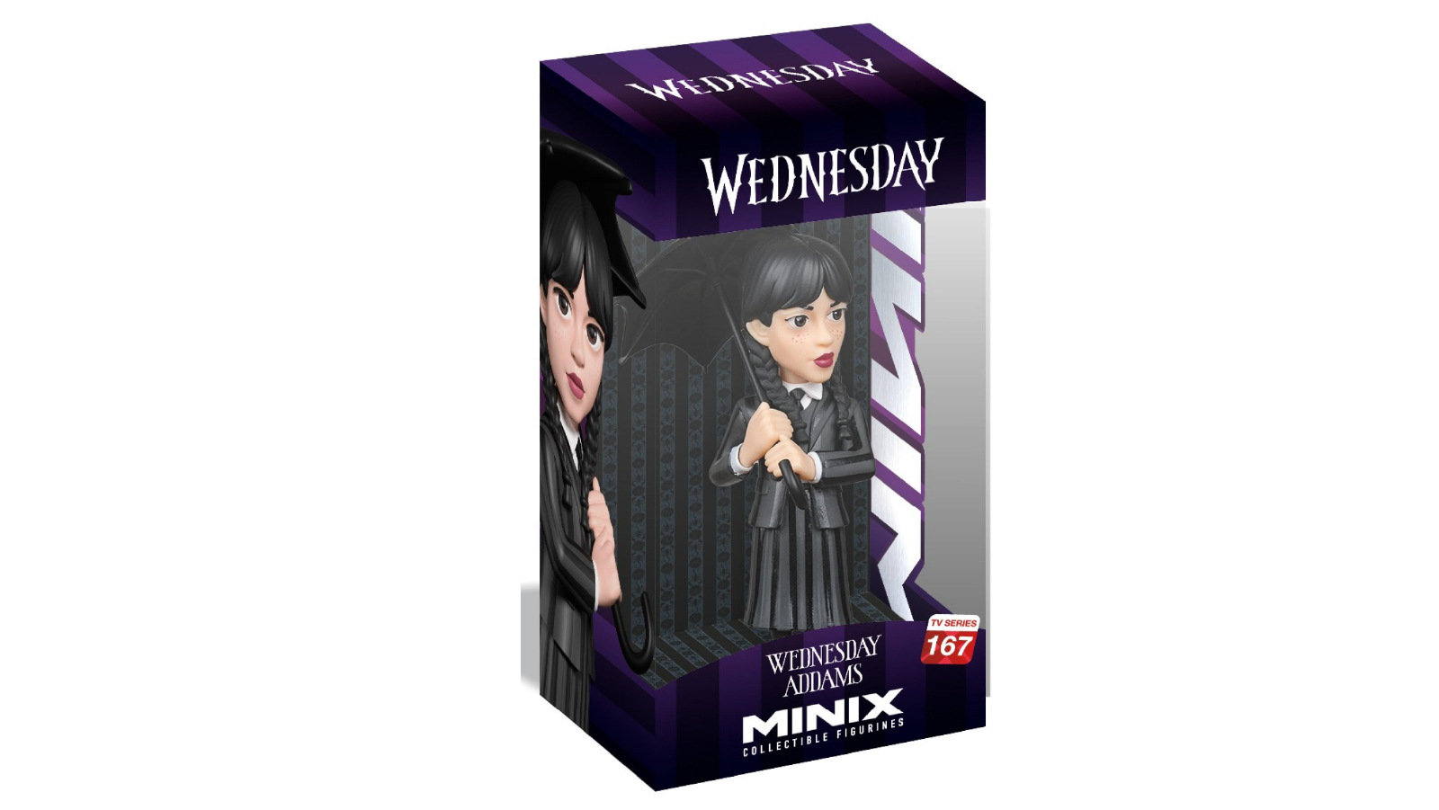 Minix 167 Wednesday Wednesday Addams Umbrella Version 