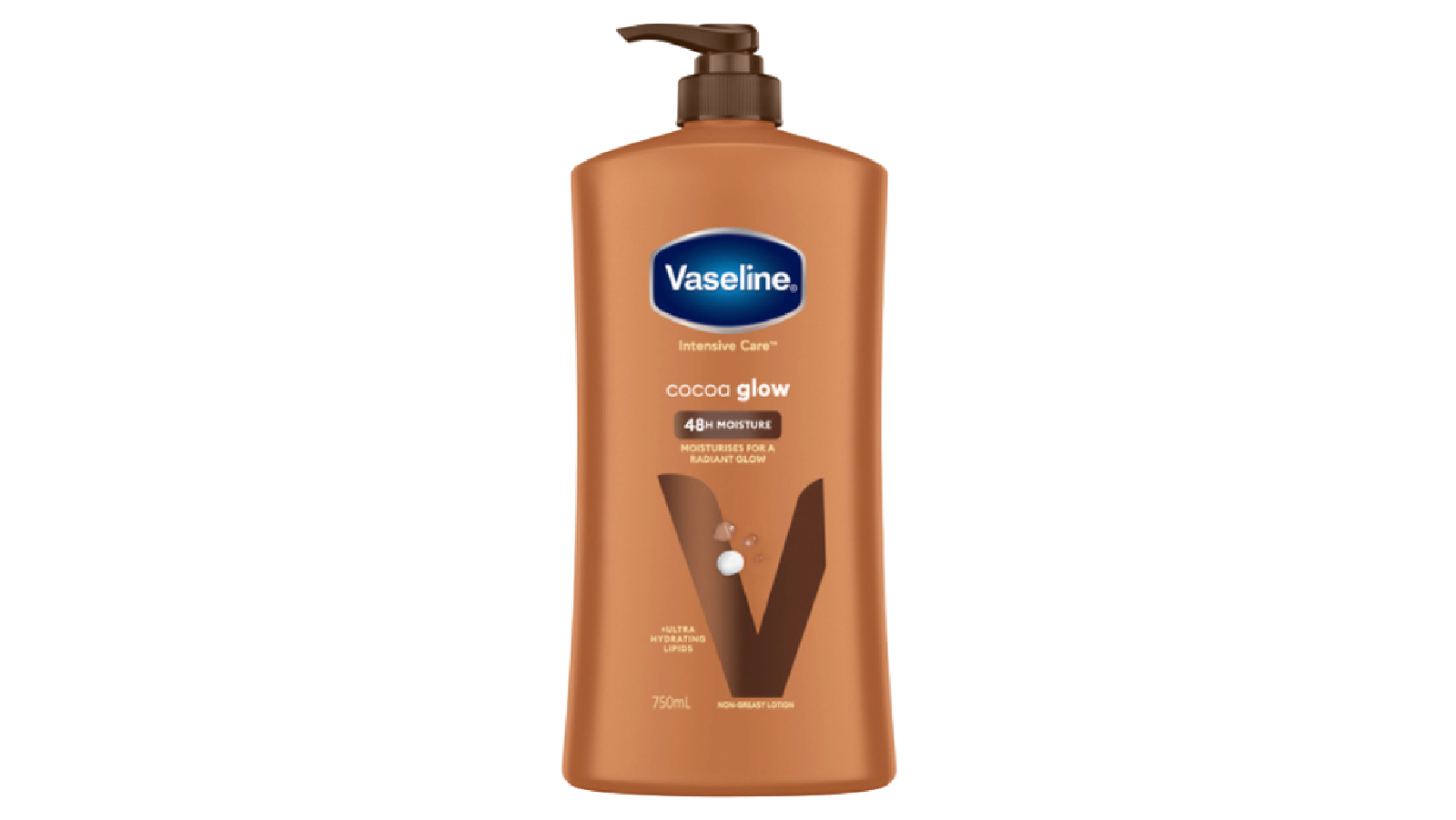 Vaseline Body Cocoa Glow  - 750ml
