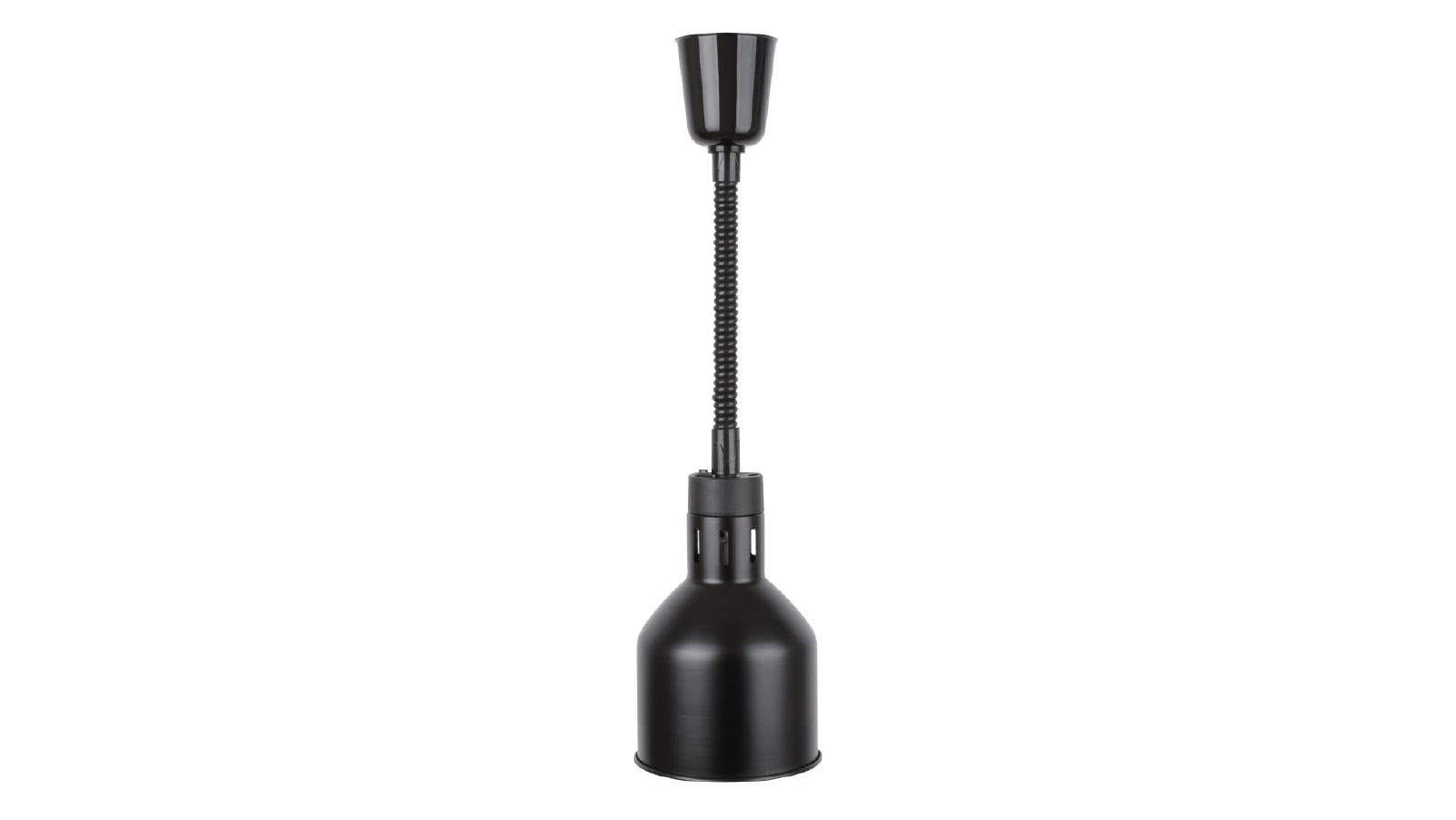 Apuro DR759-A Retractable Heat Lamp Shade Matt Black Finish 