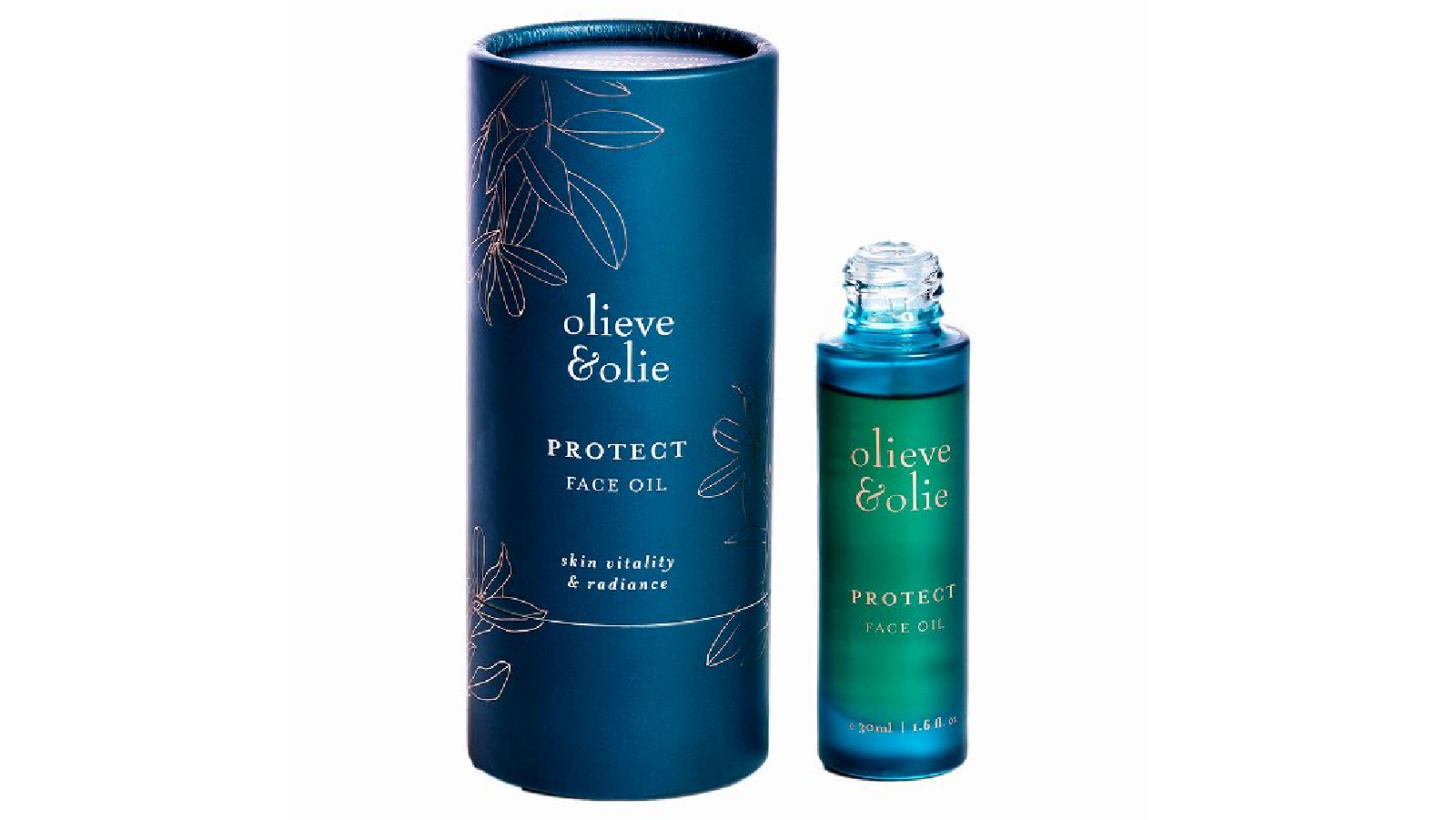 Olieve and Olie Protect Face Oil Serum for Environmental Stressors - 30ml