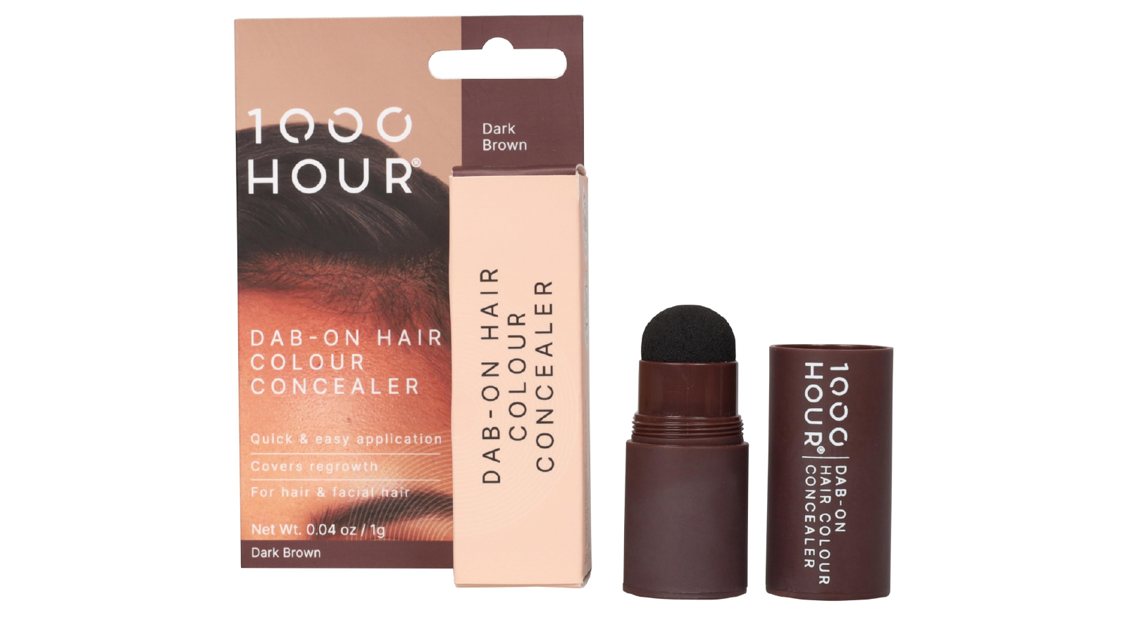 1000 Hour Dab On Hair Colour Concealer - Dark Brown
