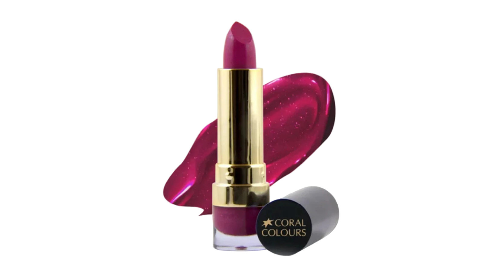 Coral Colours Diamond Shine Lipstick for a Hydrating High Shine Finish - 3.8g