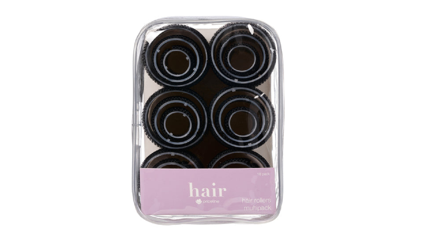 Priceline 18 Packs Hair Rollers MultiPack for Curls and Volume