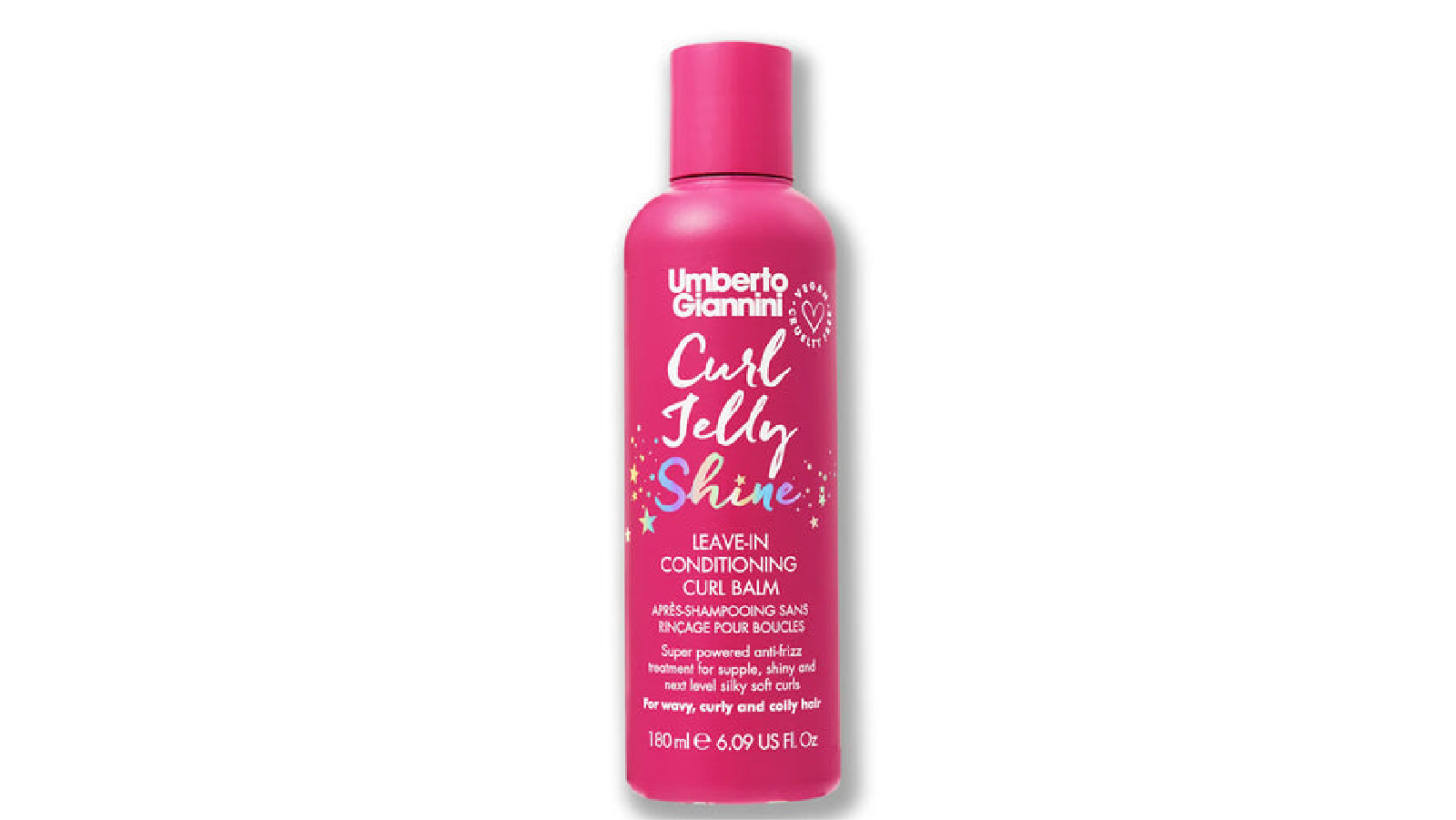 Umberto Giannini Curl Jelly Shine Leave In Conditioning Curl Balm - 180ml