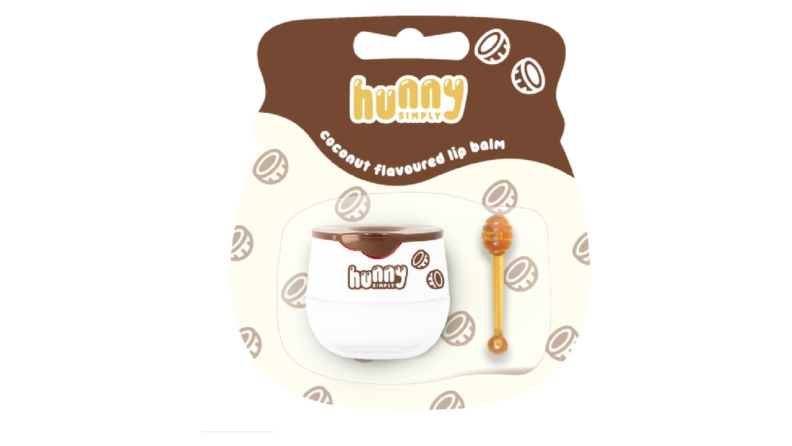 Hunny Simply Coconut Flavoured Honeypot Lip Balm - 10g