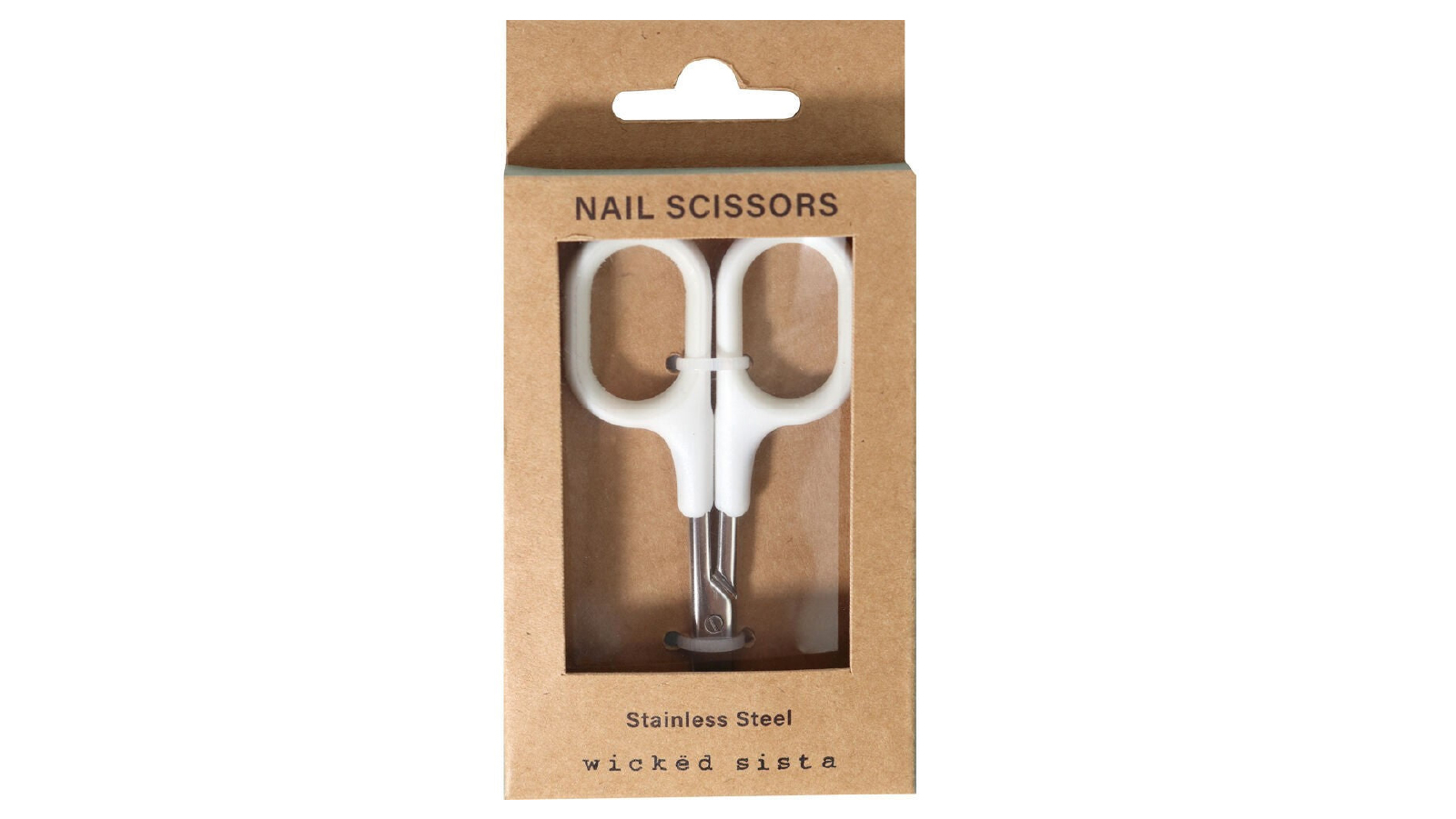 Wicked Sista Manicure Tools Stainless Steel Nail Scissors