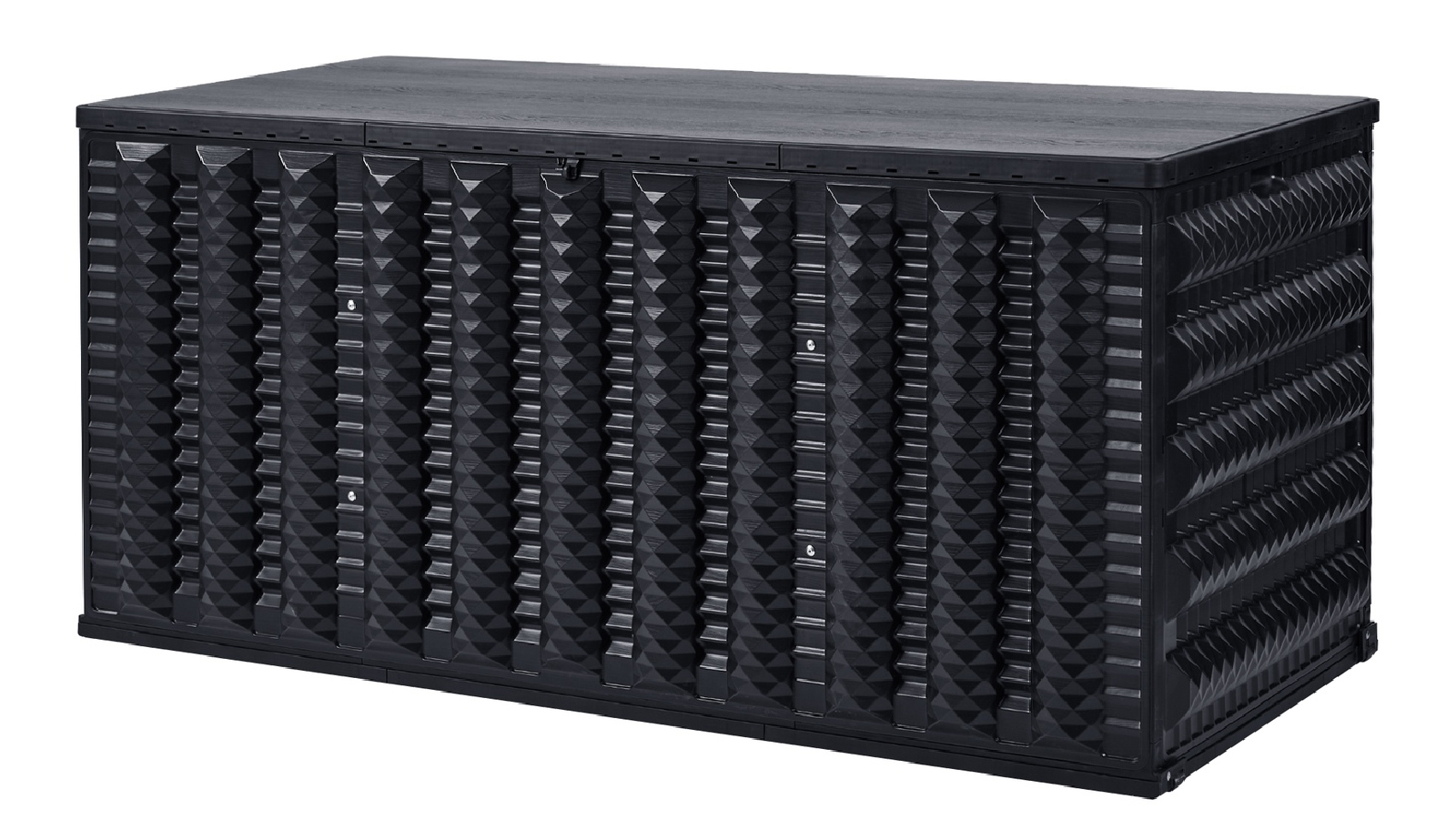 Livsip 490L Foldable Outdoor Storage Box - Black
