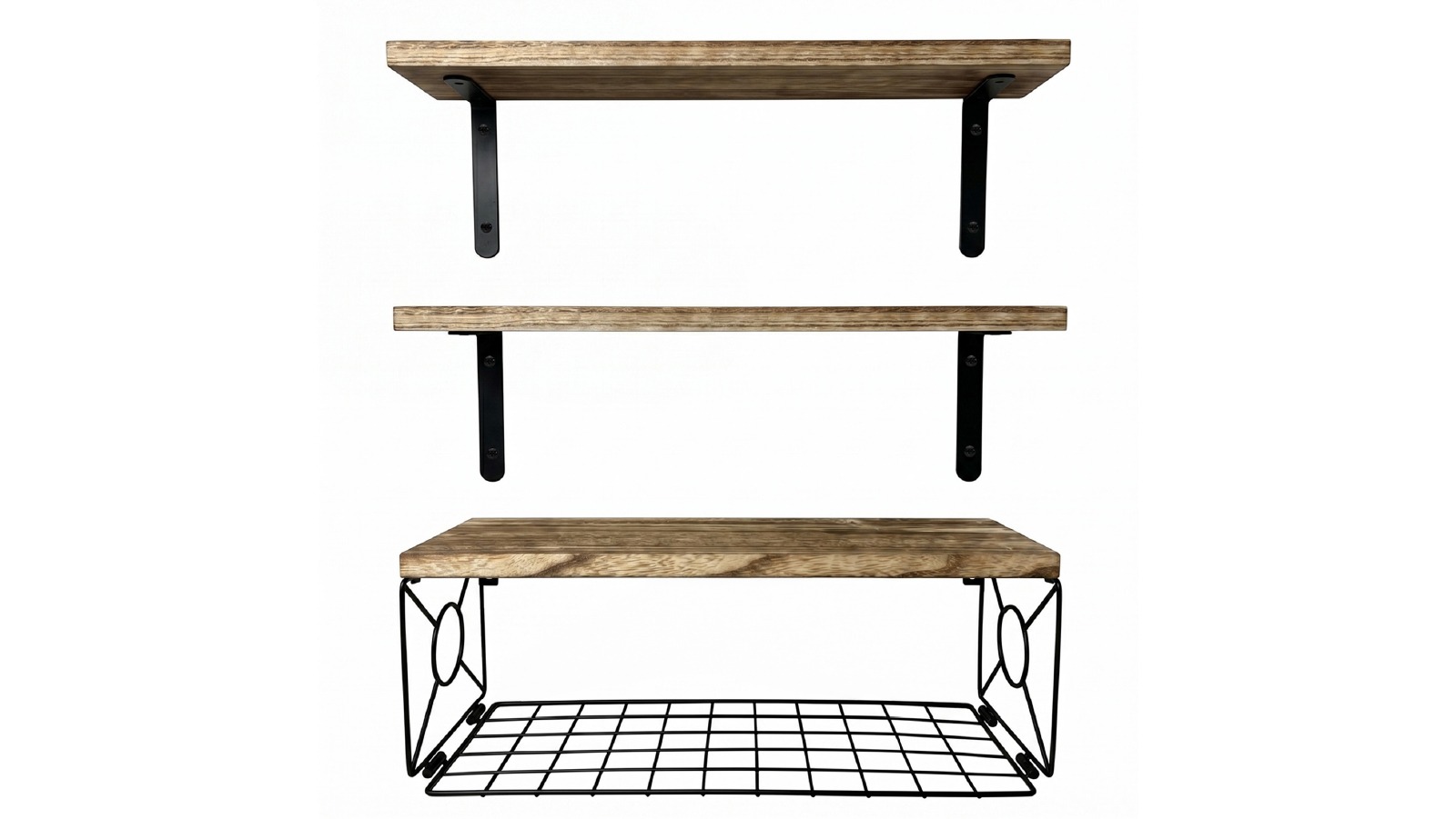 Levede 3 Piece of DIY Floating Wall Shelf