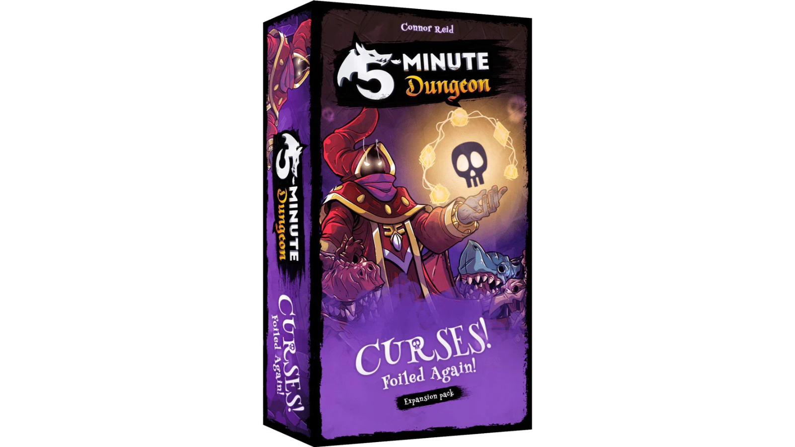 Connor Reid 5 Minute Dungeon Expansion Curse Foiled Again Tabletop Strategy Game