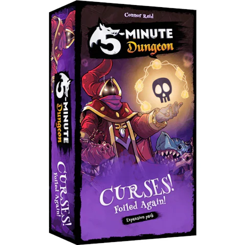 Connor Reid 5 Minute Dungeon Expansion Curse Foiled Again Tabletop Strategy Game