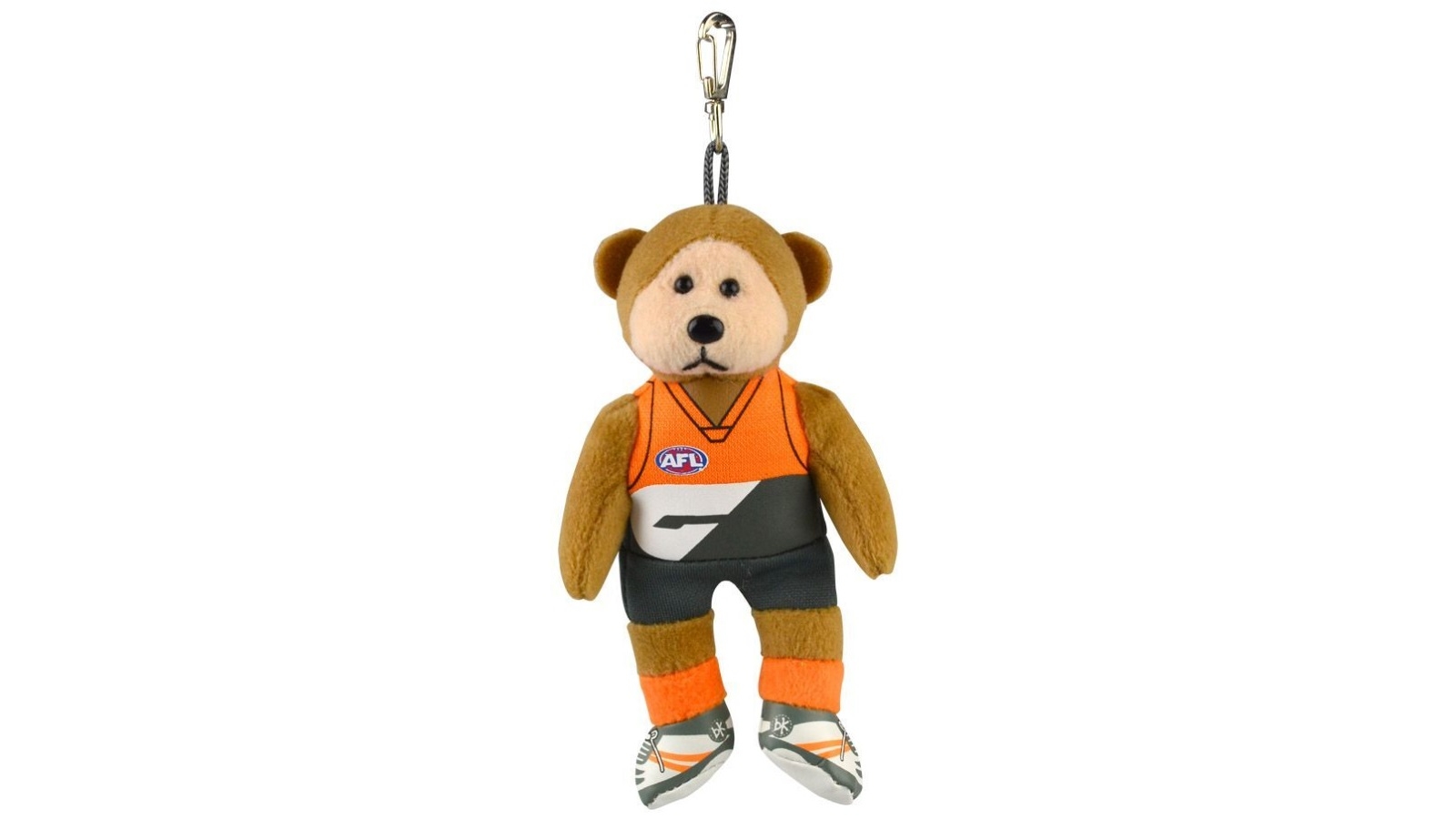 AFL Keyclip Gws (D) Kids 14cm Soft Collectible Toy