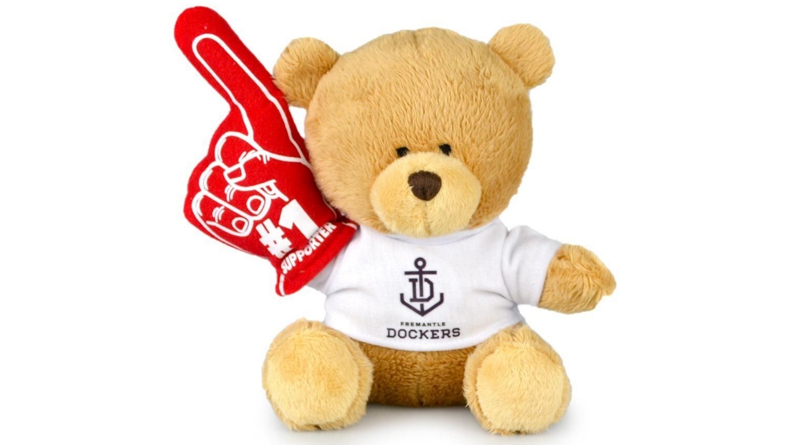 AFL No 1 Supp Fremantle (D) Kids 15cm Soft Collectible Toy
