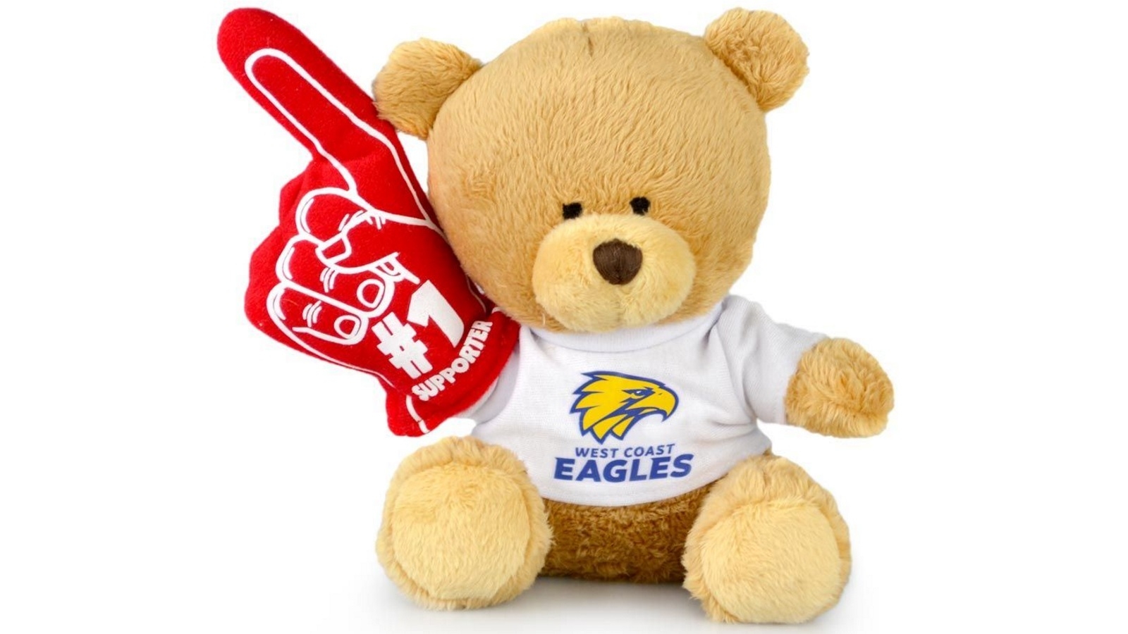 AFL No 1 Supp West Coast (D) Kids 15cm Soft Collectible Toy