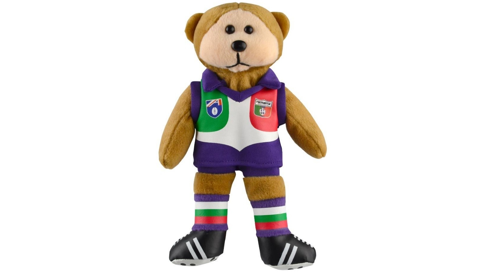AFL Hrtg Fremantle (D) Kids 21cm Soft Bear Toy