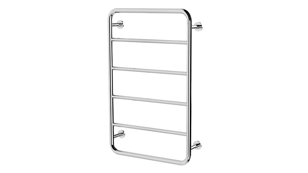 Phoenix Vivid Slimline 800mm Towel Ladder - Matte Black