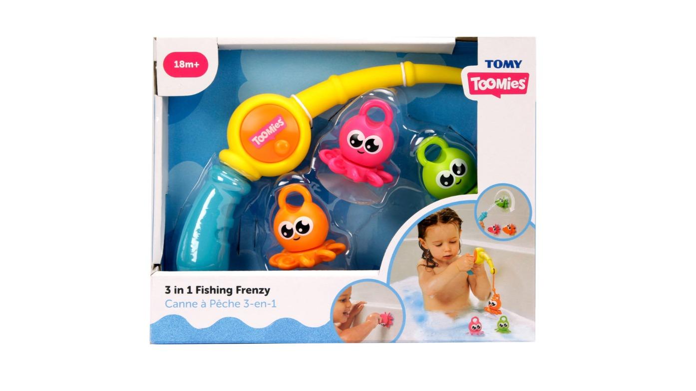 Tomy 3-in-1 Fishing Frenzy Bath Time Playset