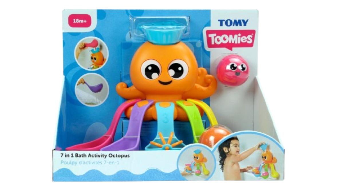 Tomy 7-in-1 Bath Activity Octopus Playset