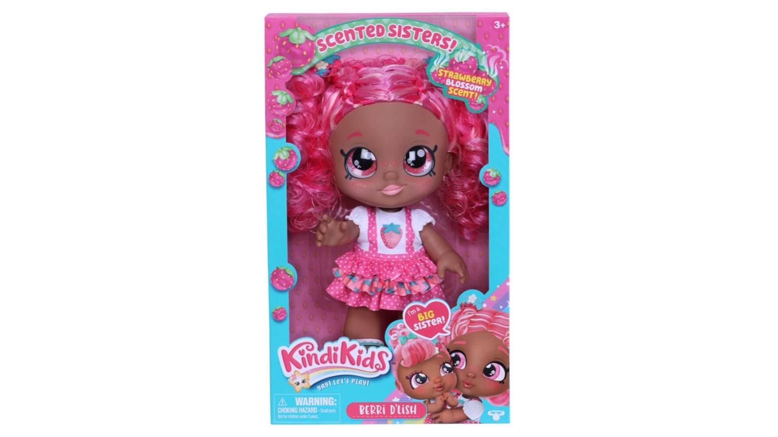 Kindi Kids Scented Doll Berri D'Lish 3y+ Harvey Norman