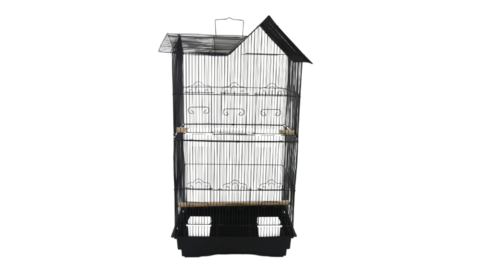 Curated visual reference: Fresh Look at Yes4Pets Set Of 4 Medium Size Bird Cage Parrot Budgie