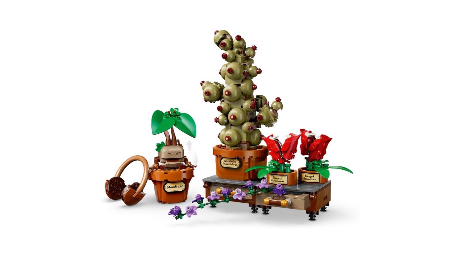 LEGO 76474 Harry Potter Hogwarts Herbology Plant