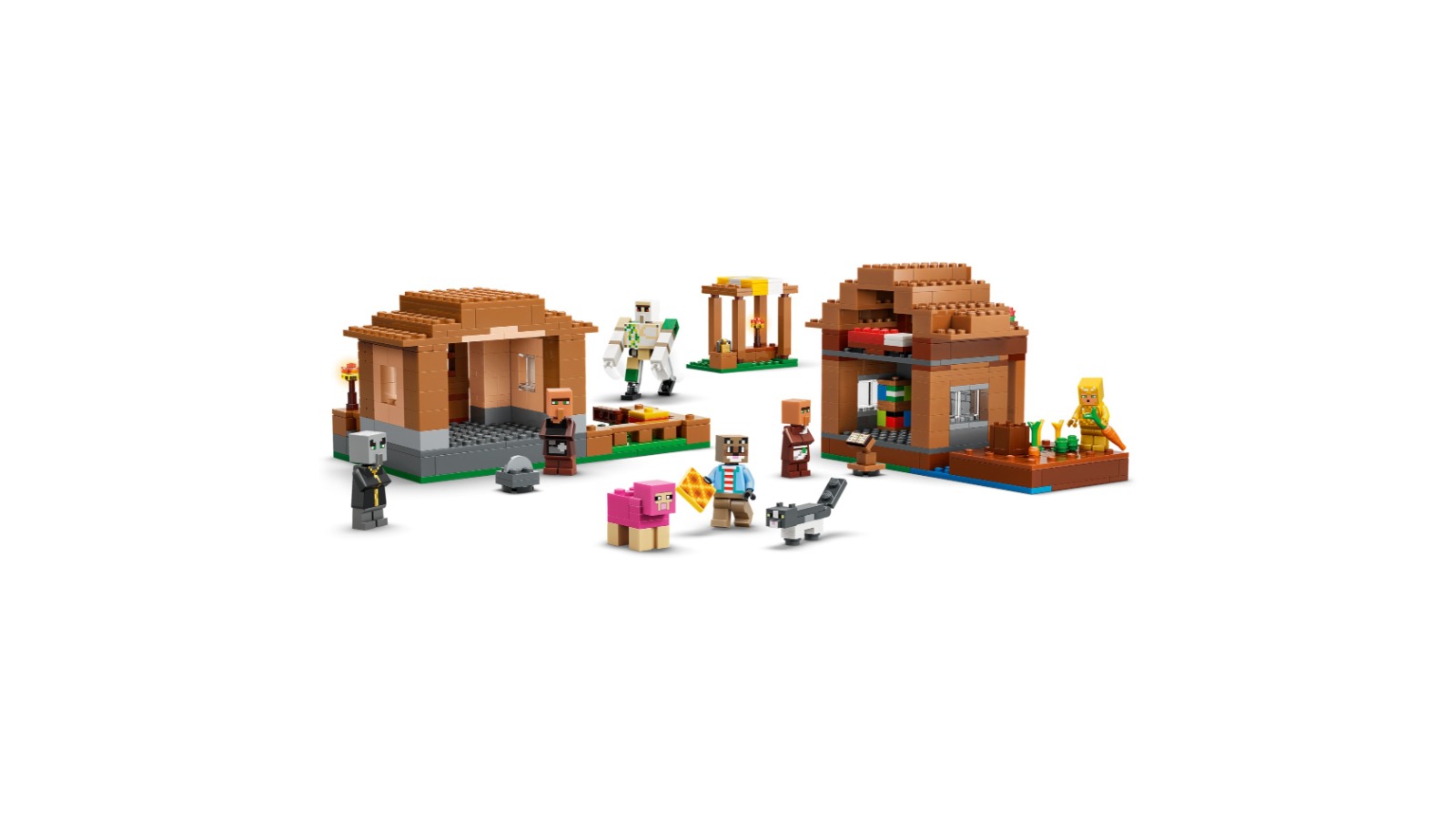 LEGO 21596 Minecraft Evoker Village Attack