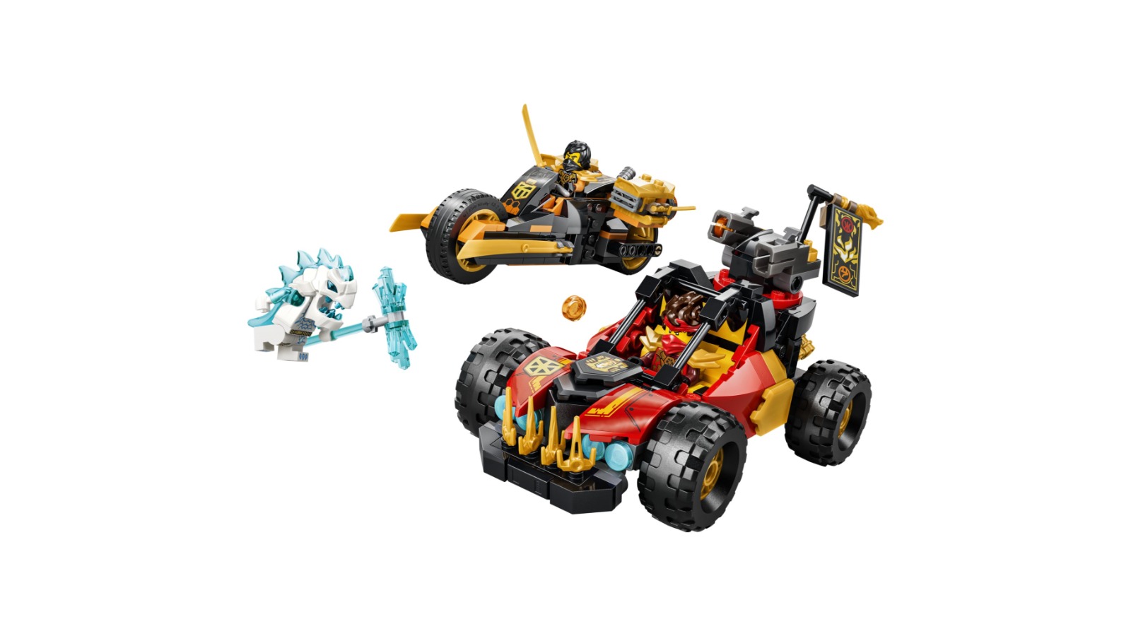 LEGO 71864 Ninjago Kai and Cole's Combiner Vehicle