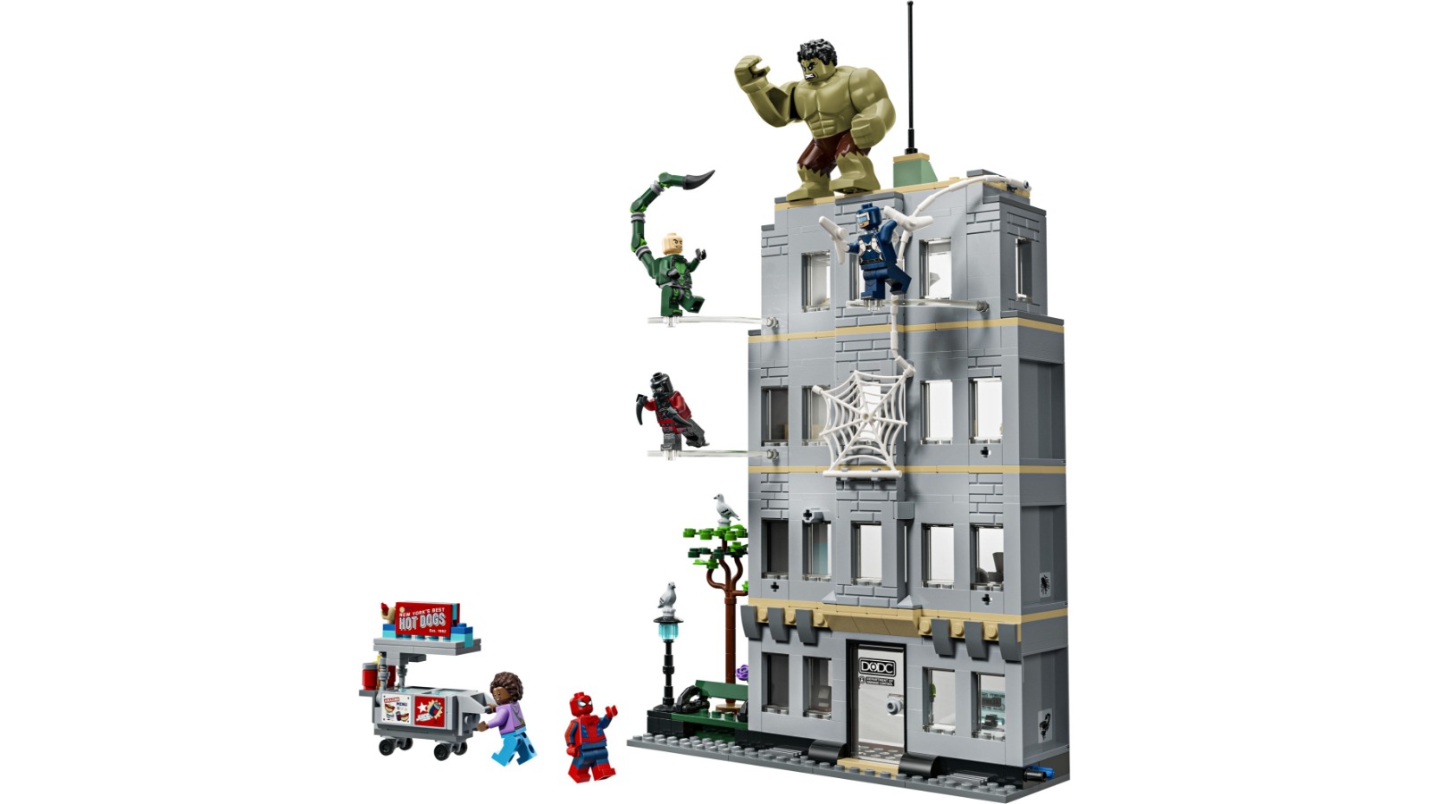 LEGO 76350 Marvel Super Heroes Spider-Man vs. Hulk Epic Clash
