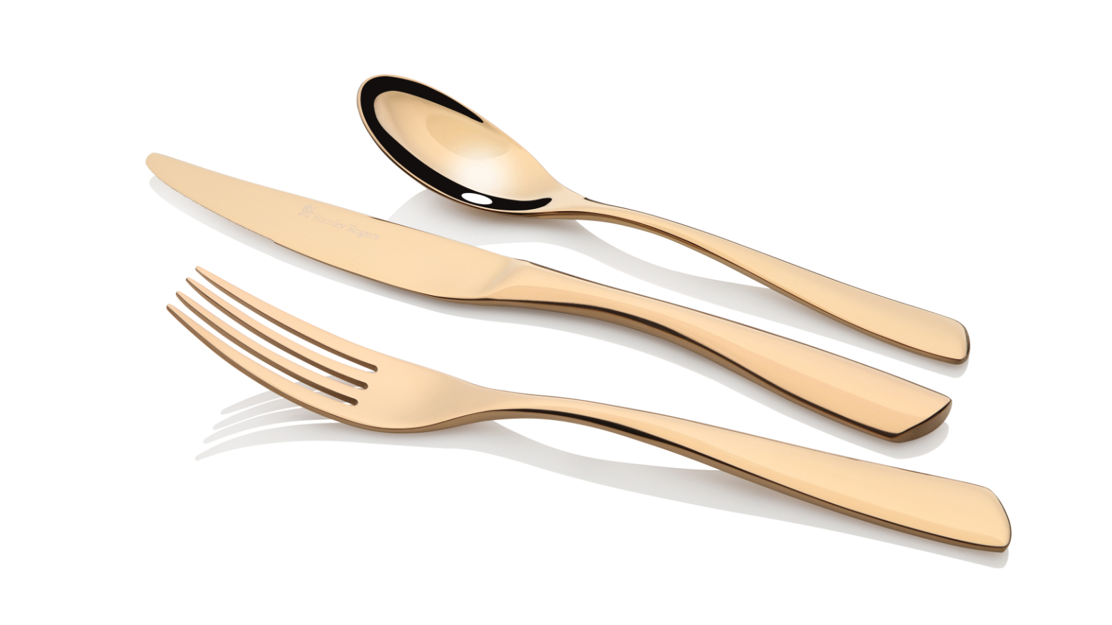 Stanley Rogers 56 Piece Gold Soho Cutlery Set
