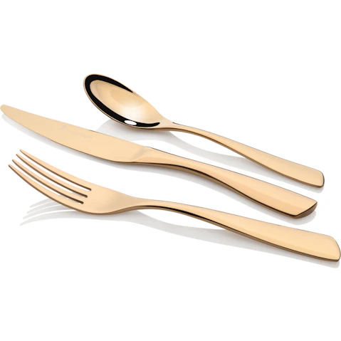 Stanley Rogers 56 Piece Gold Soho Cutlery Set