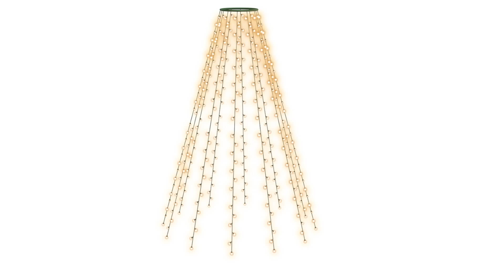 vidaXL Christmas Lights Net Tree with 180 LEDs - 180 cm