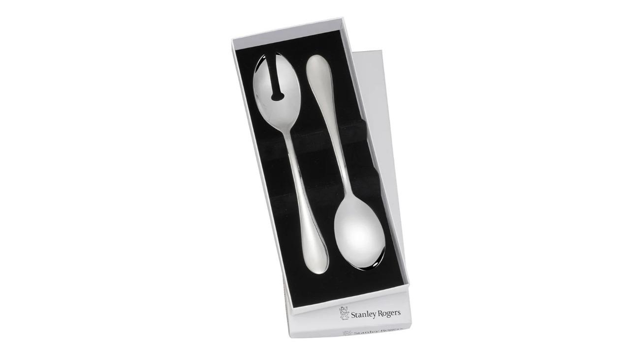 Stanley Rogers 2 Piece Albany Salad Servers Set