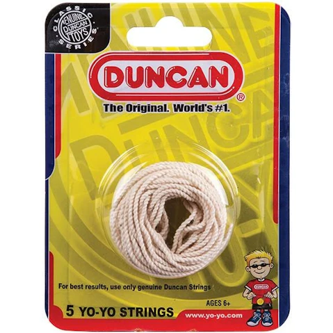 Duncan Yo Yo Strings 5-Pack - White