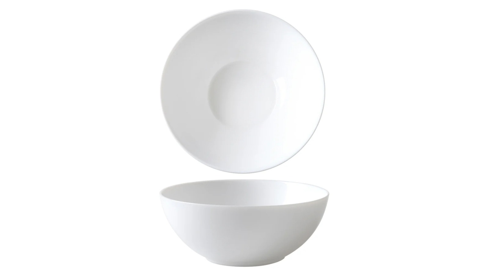Wiltshire 12 Piece White Coupe Glass Dinner Set 