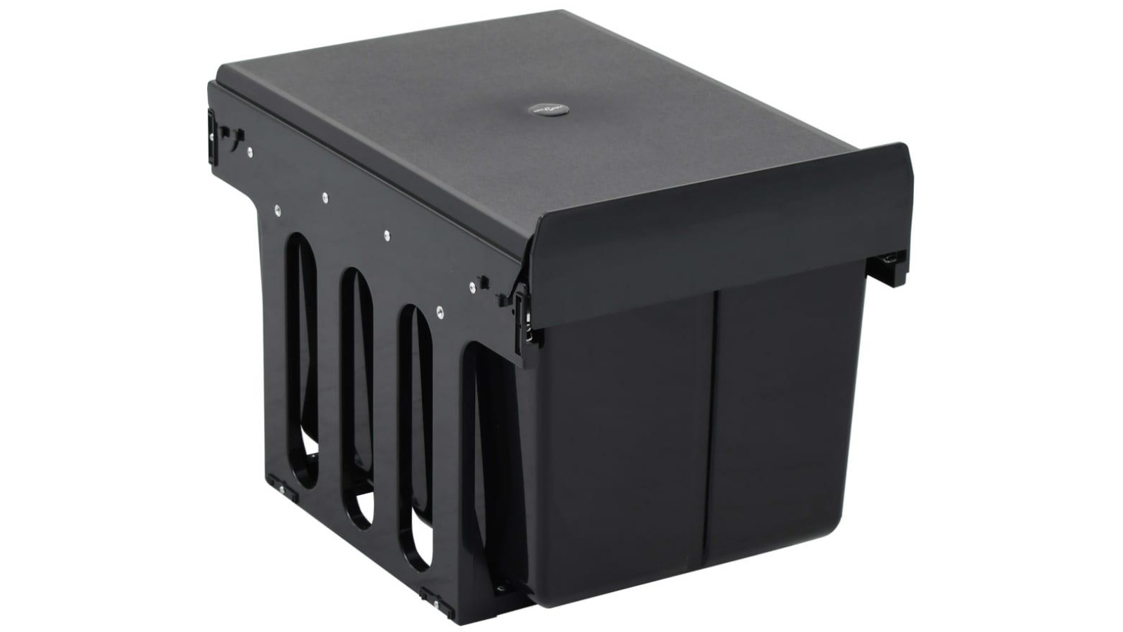 vidaXL Kitchen Cupboard Pull-out Recycled Dustbin Soft-Close - 36 Litre