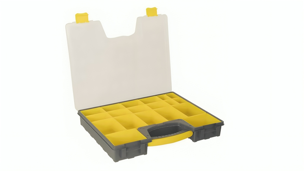 Latest Buys 19 Compartment Reversible Handle Storage Box