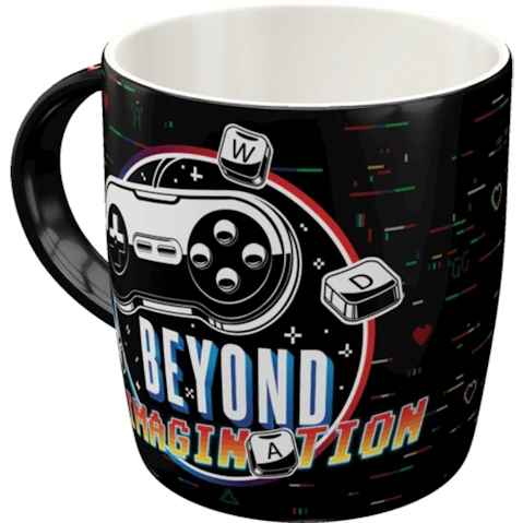 Nostalgic Art 330ml Ceramic Gaming Mug