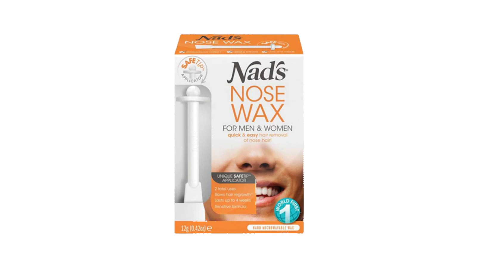 Nads 12g Hair Removal Nose Wax for Men and Women