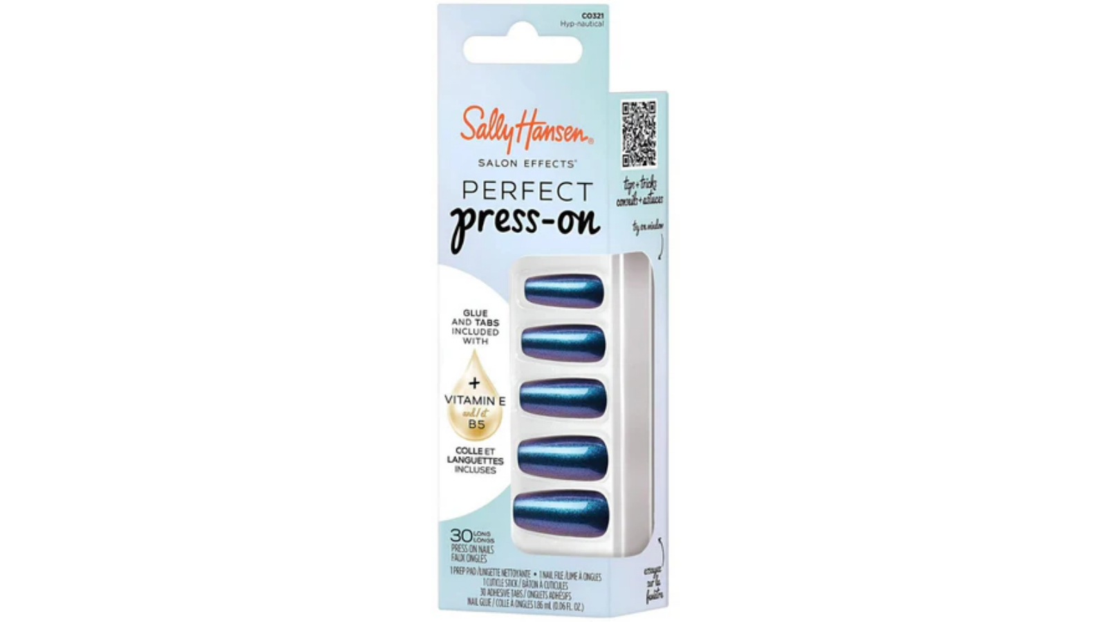 Sally Hansen Salon Effects Perfect Press-On Hyp-Nautical