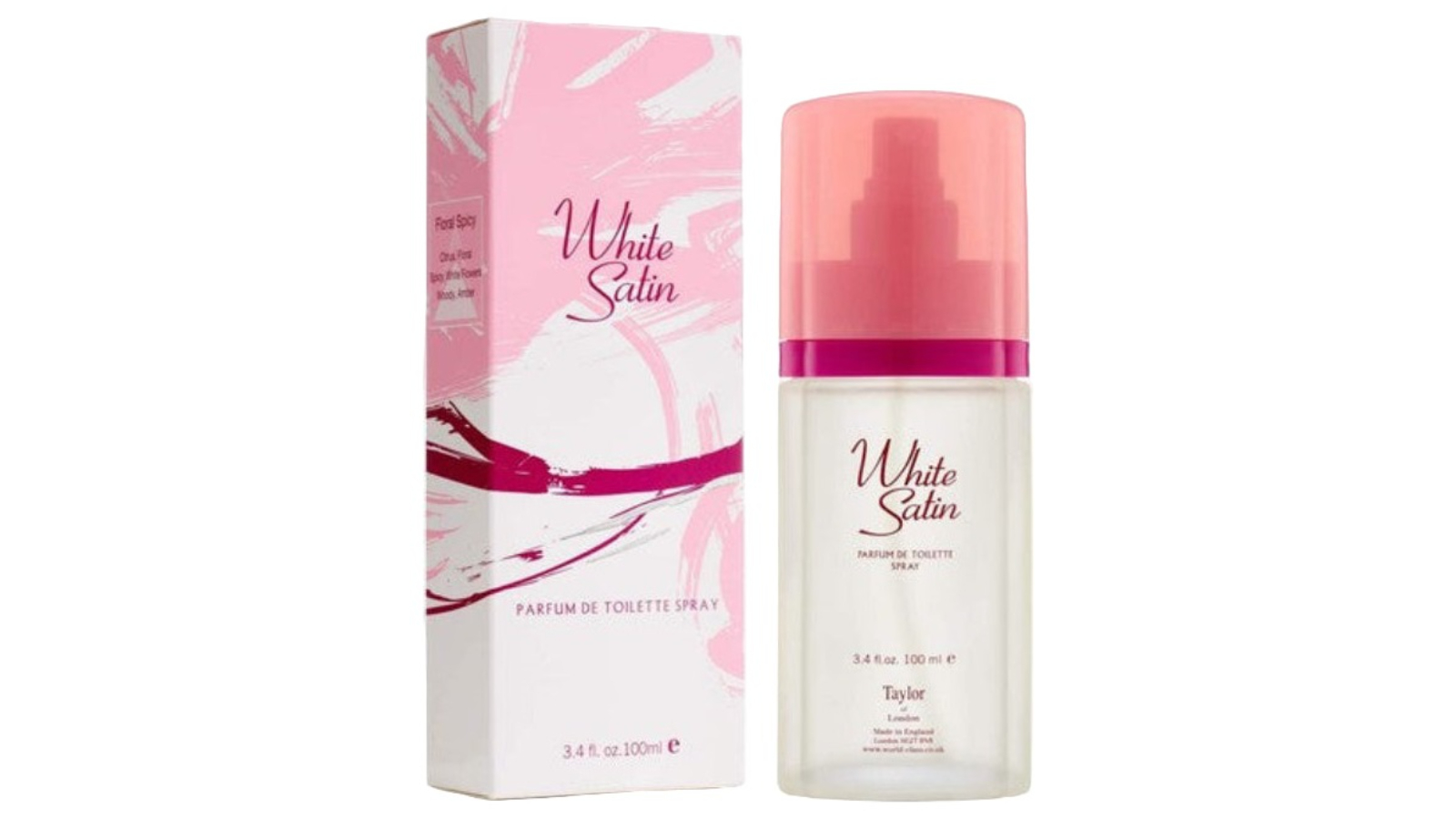 Taylor of London 100ml White Satin Parfum De Toilette