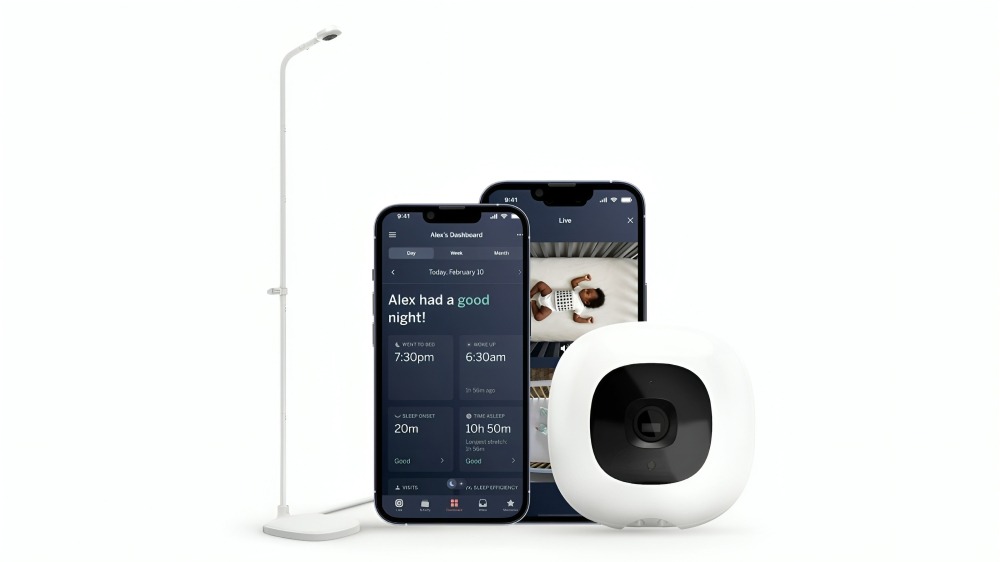 Nanit Pro Baby Monitor and Floor Stand Gen 2